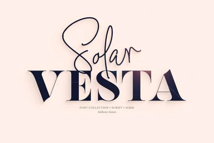 ©Anthony James Font Bundle