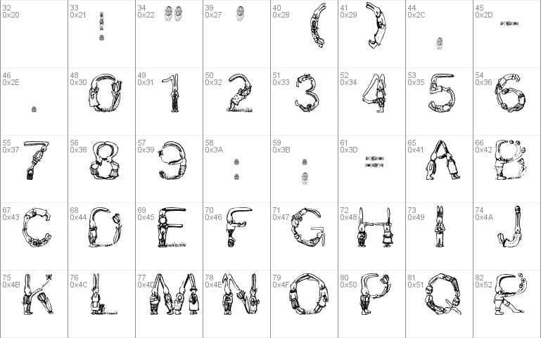 Bunny Rabbits Font