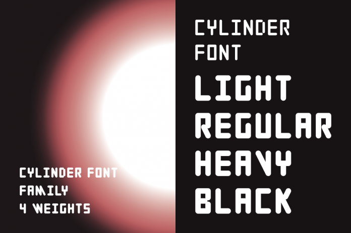 Cylinder Font Family
