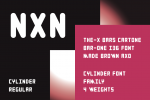 Cylinder Font Family