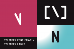 Cylinder Font Family