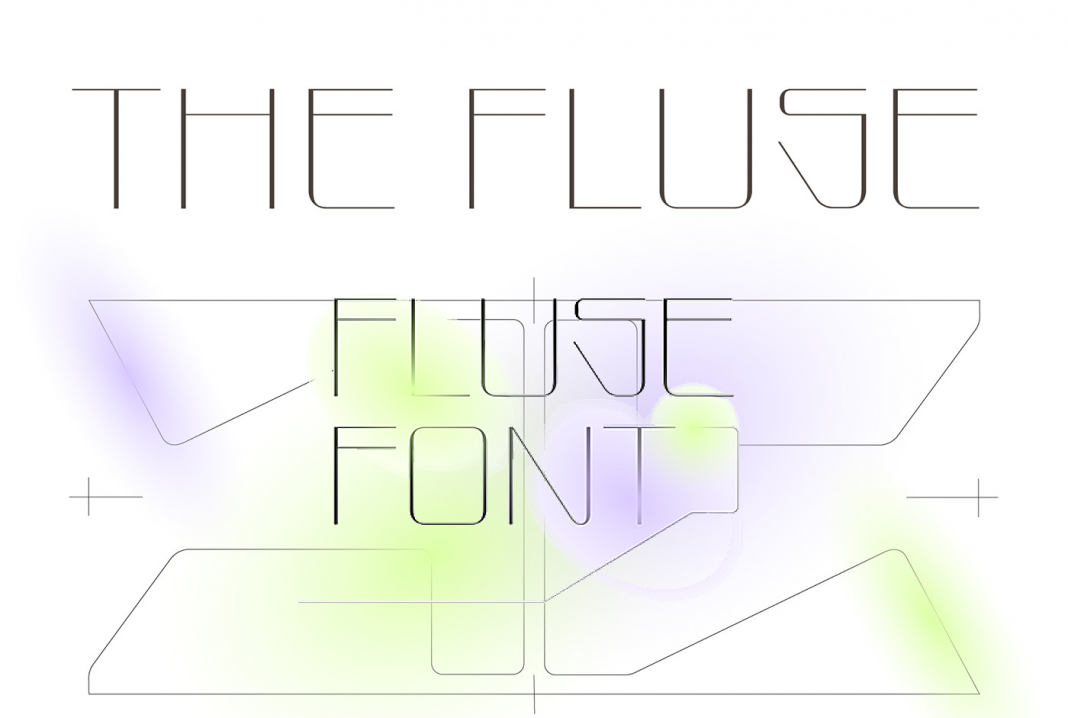 Fluse - Experimental Geometric Typeface