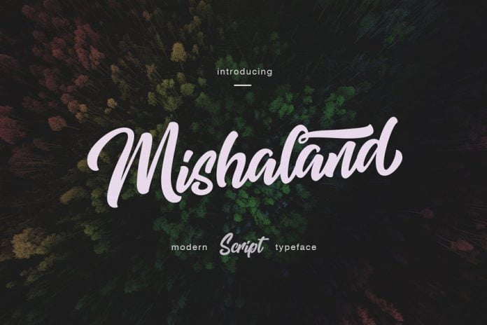 Mishaland Typeface Font
