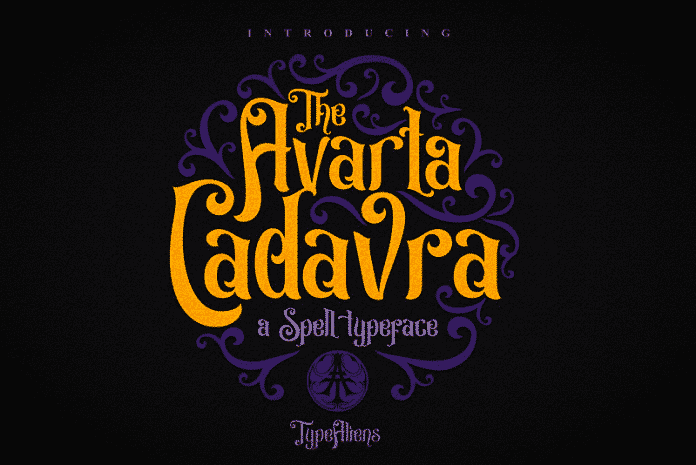 Avarta Cadavra Font