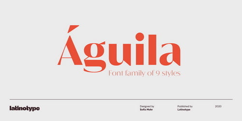 Aguila Font Family