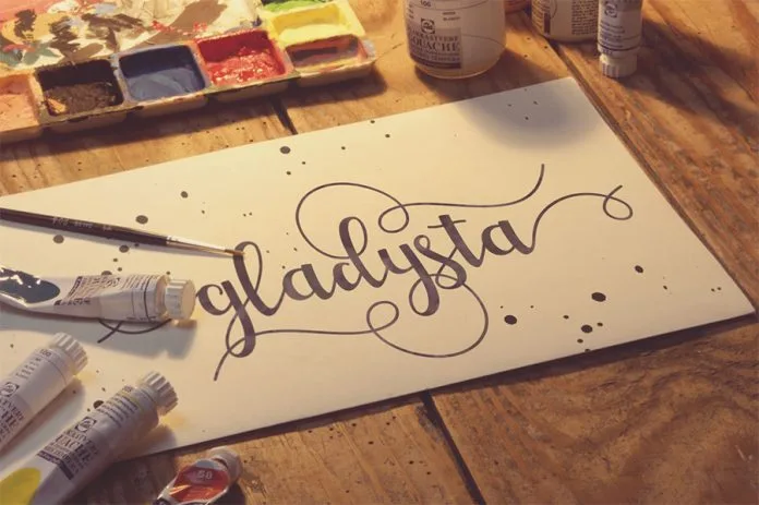 Gladysta Script Font