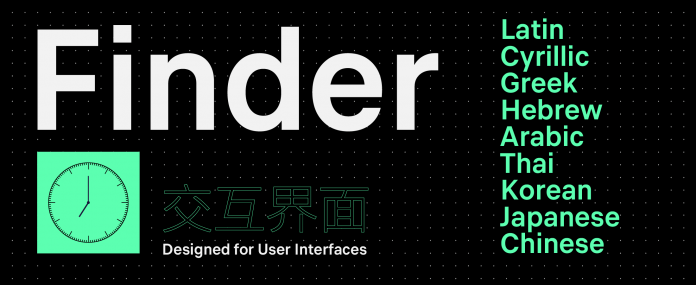 Finder Font