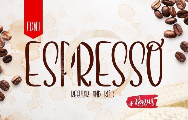 Espresso Display Font