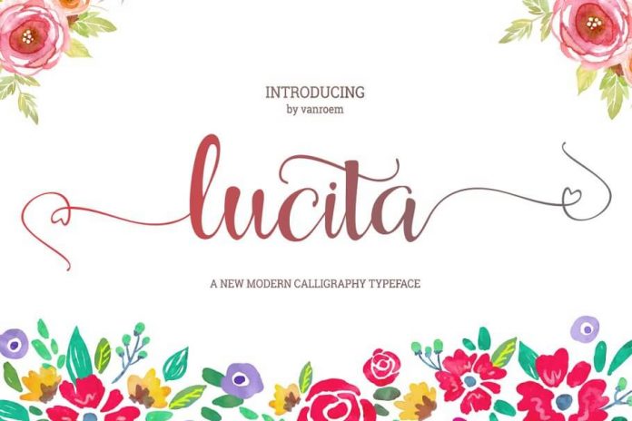 Lucita Script Font