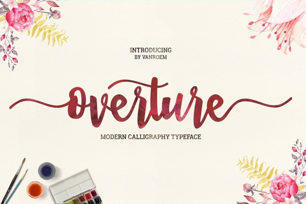 Overture Script Font