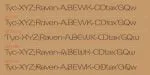 Alleanz Font Family