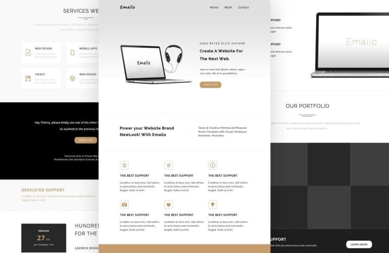 Emailo – Responsive Email and Newsletter Template