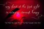 Honey Moon Midnight Font