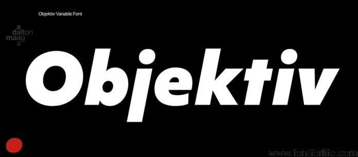 Objektiv Font