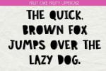 Fruit Cake Font