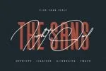 Amstonia Signature Font