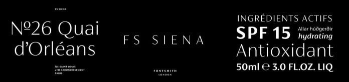 FS Siena Font