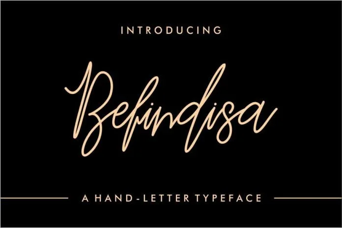 Befindisa Script Font