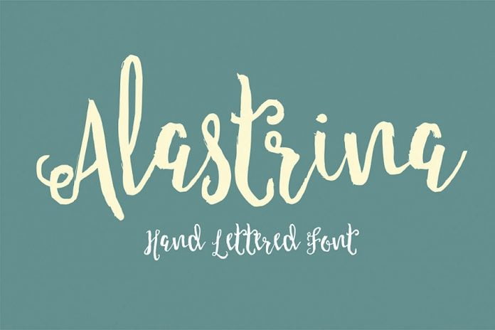 Alastrina Typeface Font