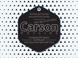 Carson 30% OFF Font