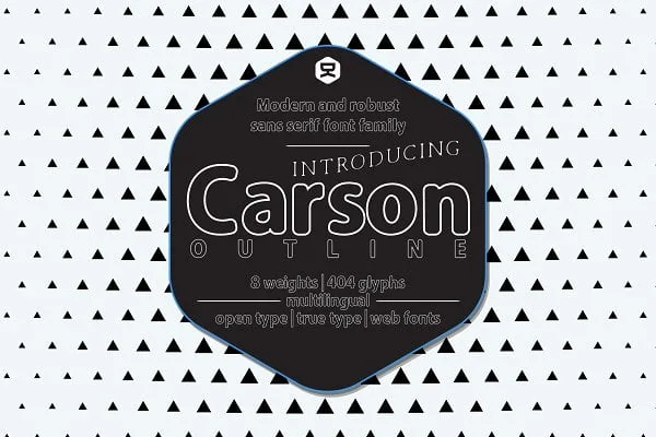 Carson 30% OFF Font