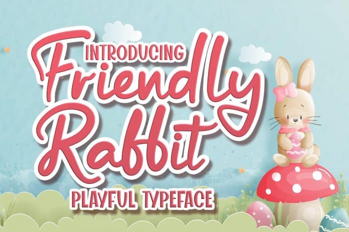 Friendly Rabbit - Playful Typeface
