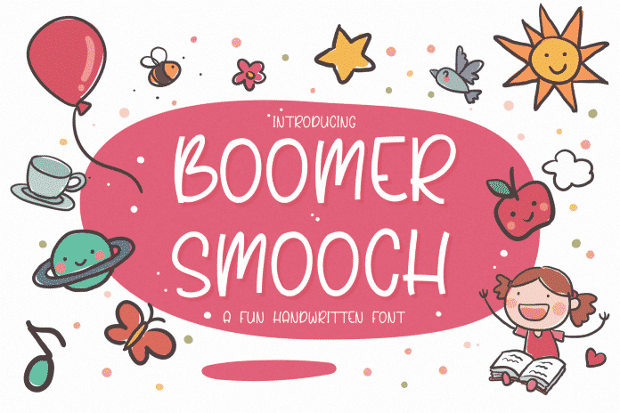 Boomer Smooch Display Font
