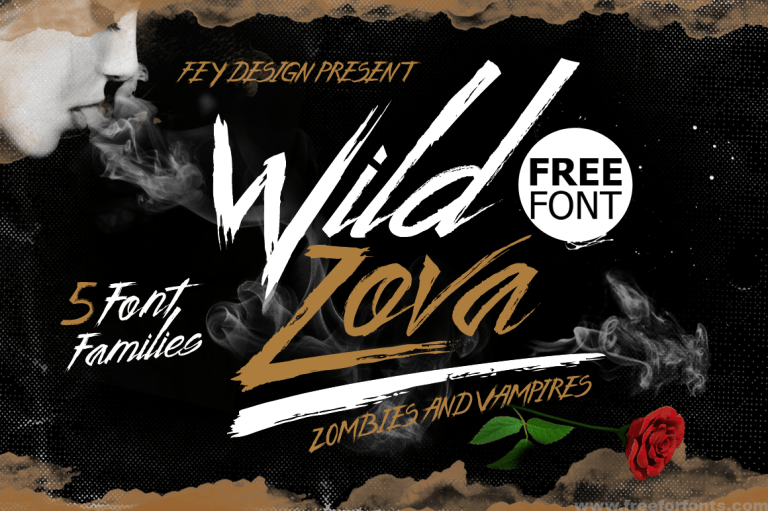 Wild Zova Font Free Download
