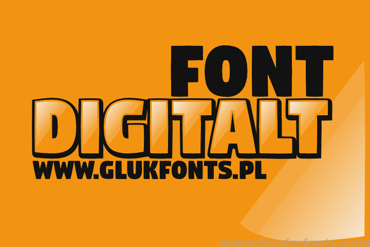 Digitalt Font Free Download