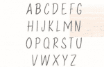 Eadfrith Handwirtten Sans Serif Font
