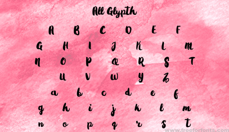 Gradies Brush Font Free Download