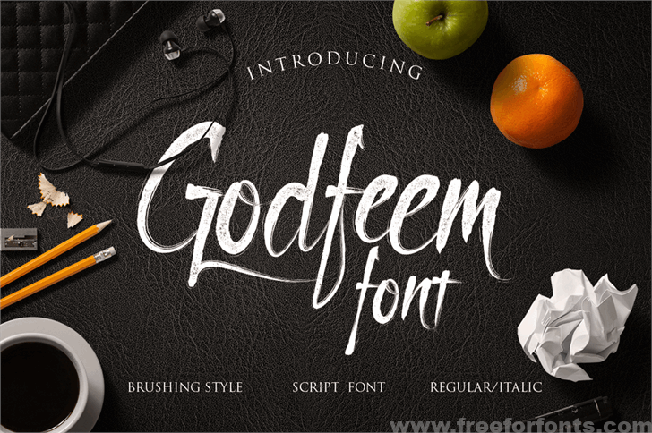 Godfeem Font Free Download