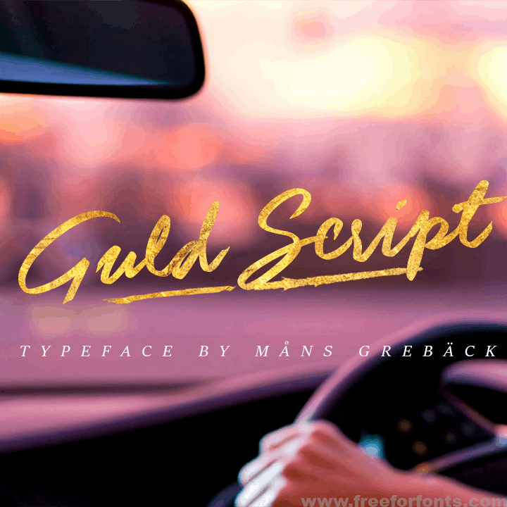 Guld Script Font Free Download