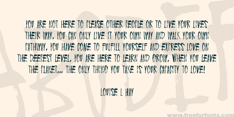 Drenazmozgow Font Free Download