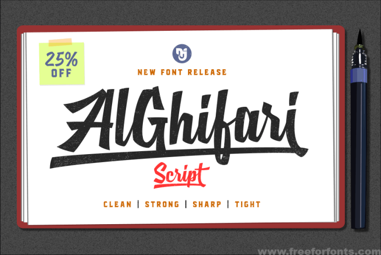 MJ AlGhifari Font Free Download