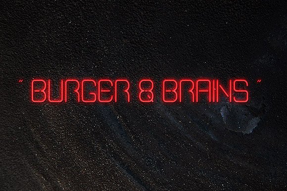 Burger Brains Font