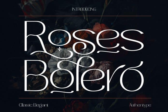 Roses Bolero Font