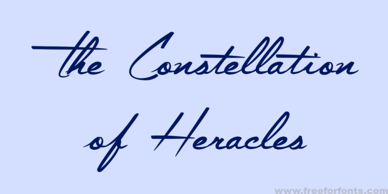 The Constellation of Heracles