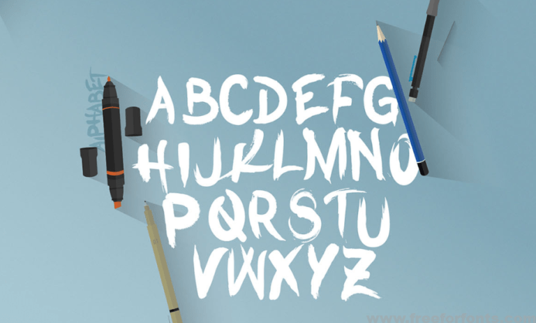 BROCHA – Free Typeface Font