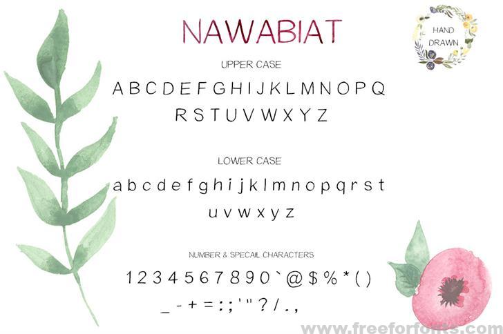 Nawabiat Font Free Download