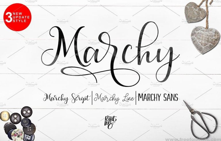Marchy Script Font Free Download