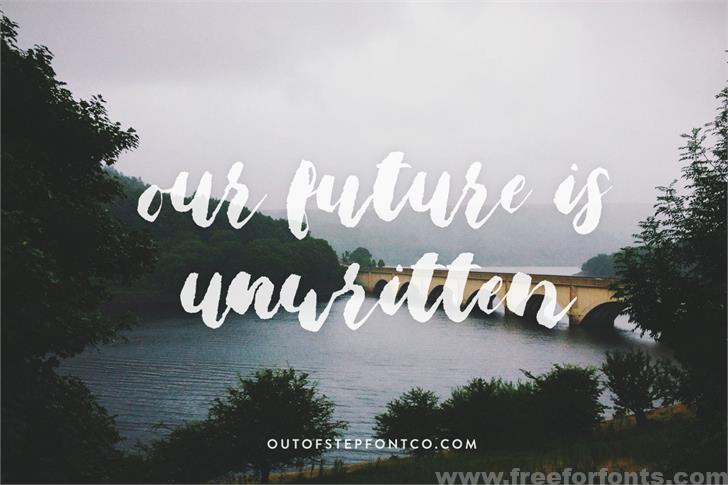 Bristle Brush Script Black Font Free Download