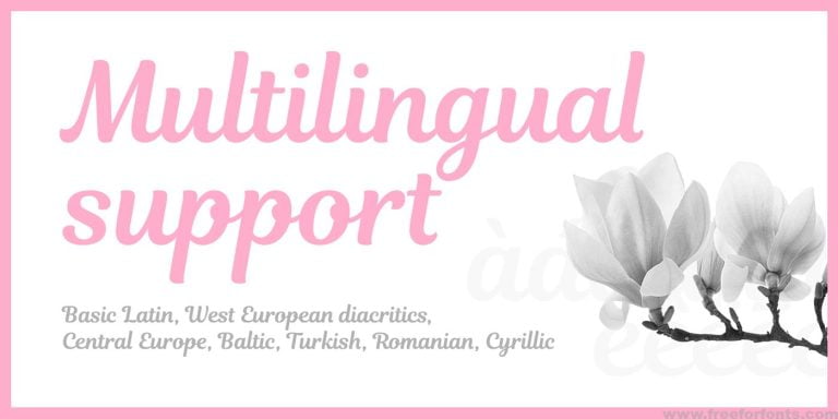 Magnolia Script Font Free Download