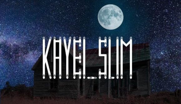 Kayei Slim Font