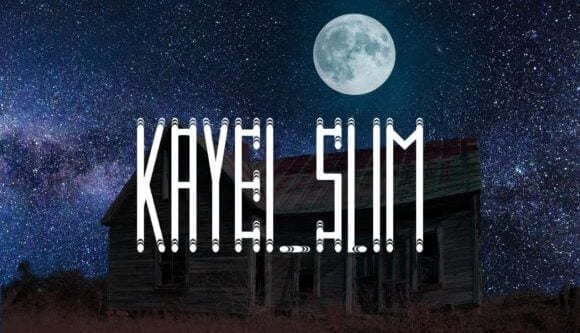 Kayei Slim Font