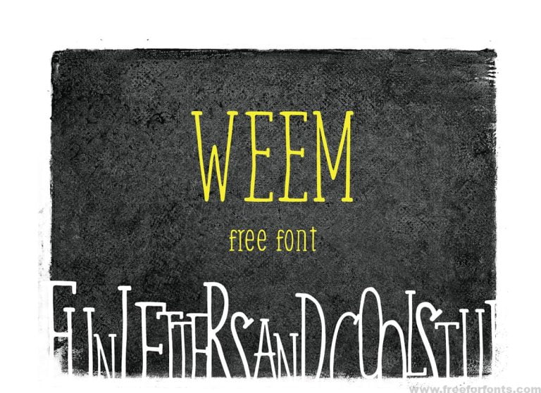 Weem Font Free Download