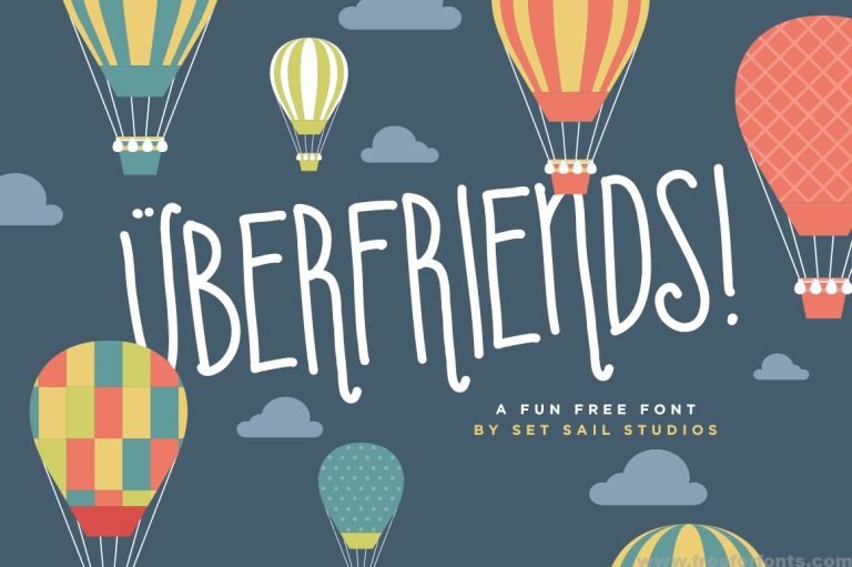 Uberfriends Font Free Download