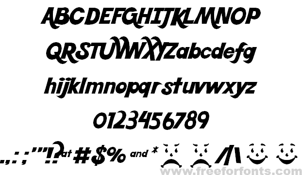 Kool Beans font