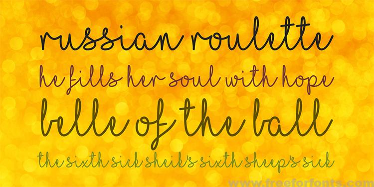 I Love Glitter Font Free Download