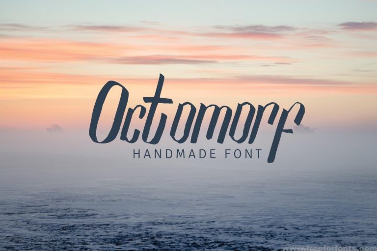 Octomorf Font Free Download